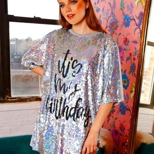 It's my birthday tee shirt dress